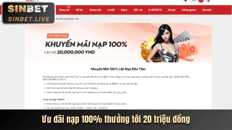 Tổng quan các loại khuyến mãi Sam86